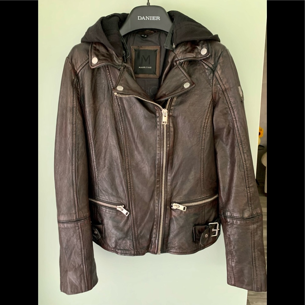 MAURITIUS Leather Jacket NWOT